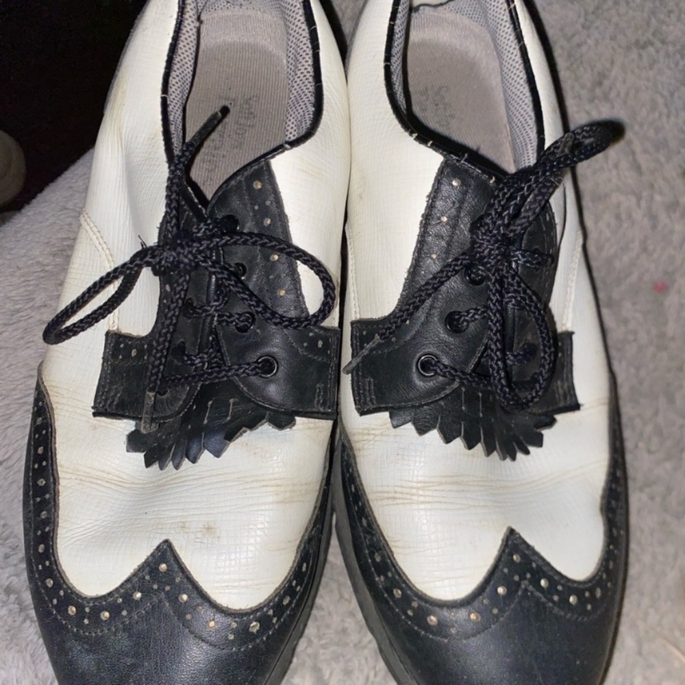 FootJoy Black and White Athletic Shoes women’s size 8.5
